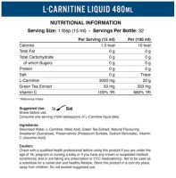 Applied Nutriton L-Carnitine 480ml