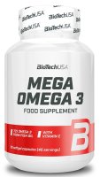 BioTechUSA Mega Omega 3 90 Kapseln