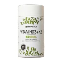 Sinob Vitamin D3 + K2 60 Kapseln