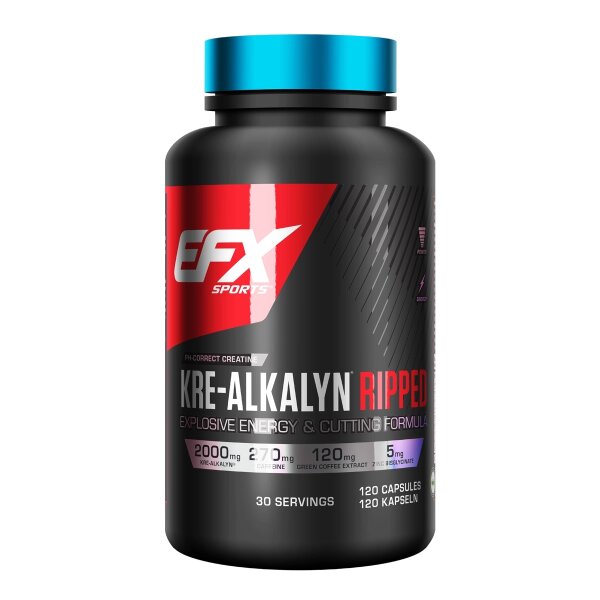 EFX KreAlkalyn Ripped  120 SuperCaps