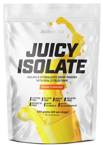 BioTechUSA Juicy Isolate Orange 500 g