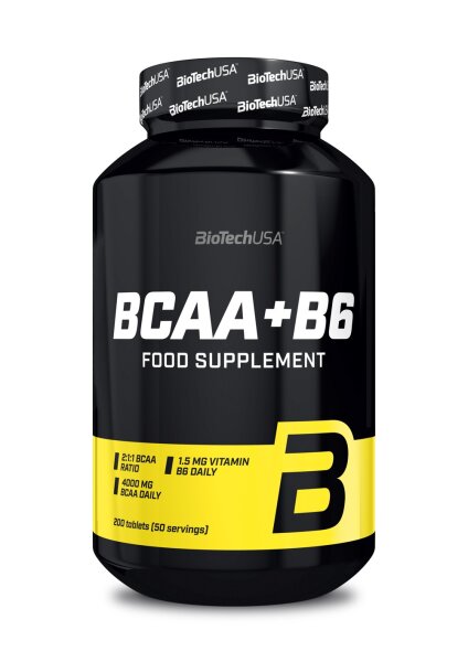 BioTechUSA BCAA+B6 200 Tabletten