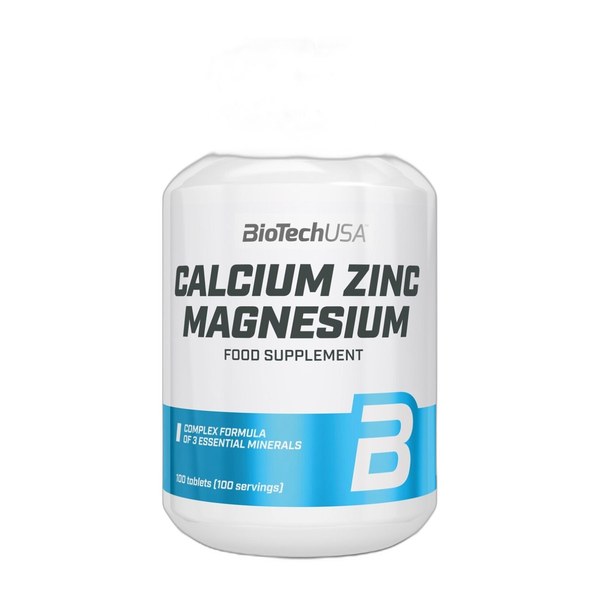 BioTechUSA Calcium Zinc Magnesium  100 Tabl.
