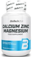 BioTechUSA Calcium Zinc Magnesium  100 Tabl.