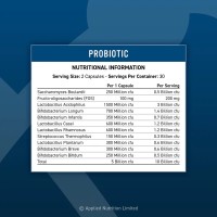 Applied Nutrition Probiotic 60 Kapseln