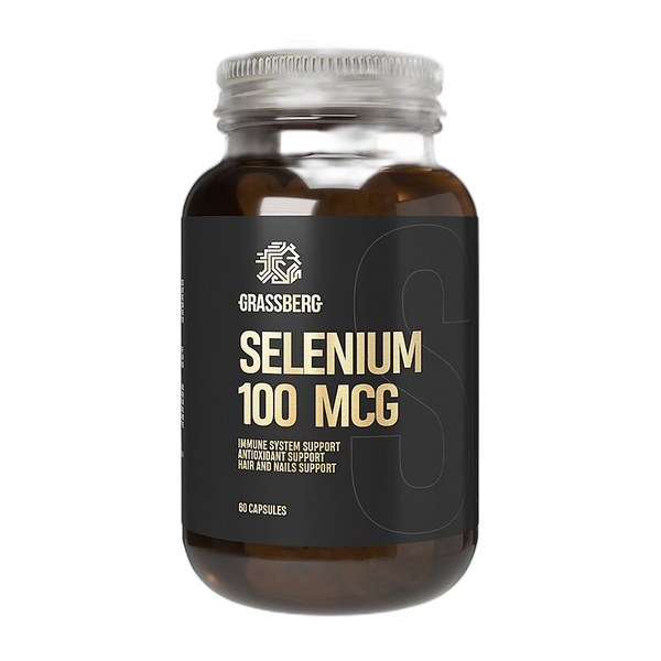 Grassberg  Selenium 100 MCG (60 Kapseln)