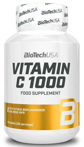 BioTechUSA Vitamin C 1000  30 Tabl.