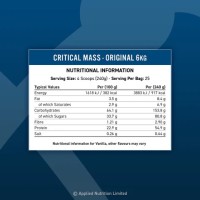 Applied Nutrition Critical Mass 6 Kg