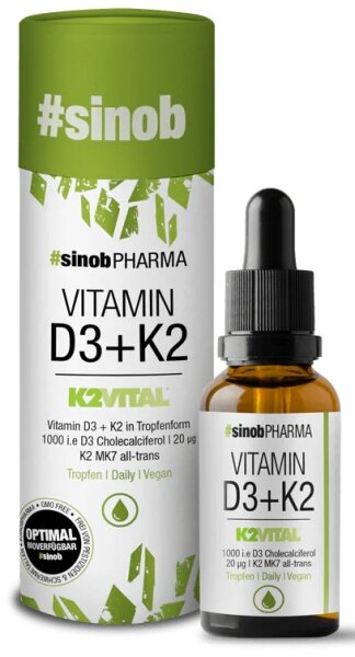 Sinob Vitamin D3 + K2 10ml