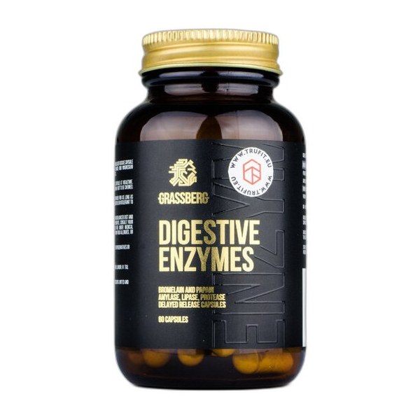Grassberg Digestive Enzymes 60  vegane Kapseln